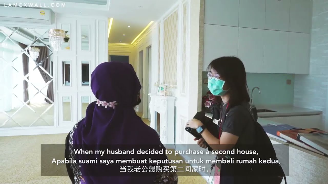 A Mother Wallpapers Entire House With LAMEX