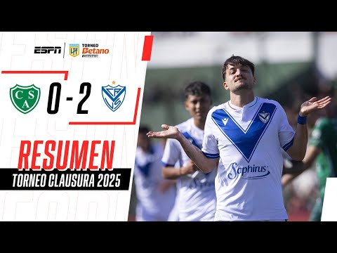 EL FORTÍN FESTEJÓ EN JUNÍN Y ES ESCOLTA EN LA ZONA B | Sarmiento 0-0 Vélez | RESUMEN