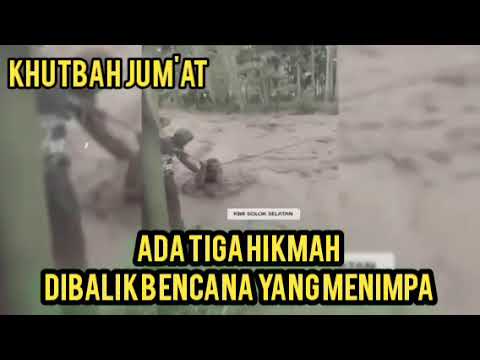 Three lessons from disaster | Friday sermon