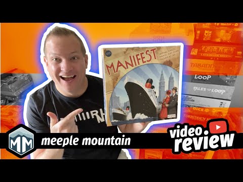 Manifest - How to Play & Review - Boardgame Brody