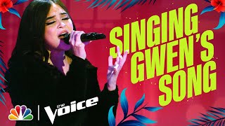 Teenager Alyssa Witrado Sings No Doubt&#39;s &quot;Don&#39;t Speak&quot; for Gwen | The Voice Blind Auditions 2022
