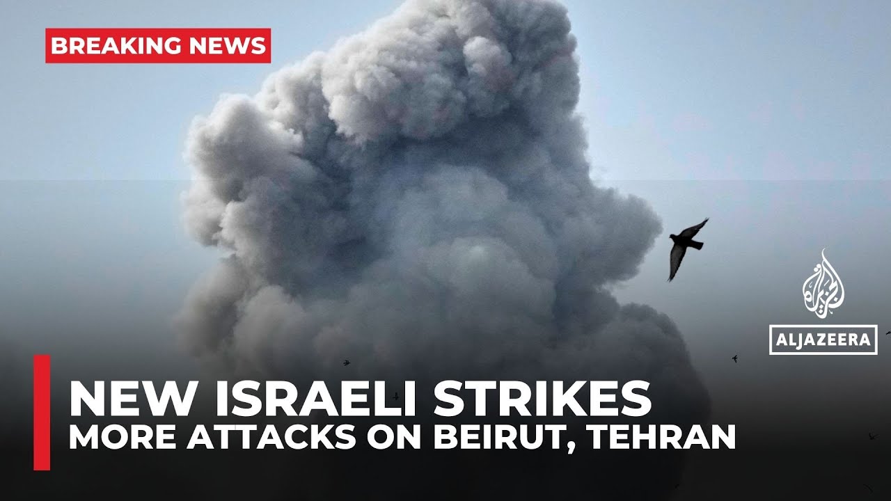 Israel bombs Tehran and Beirut, including strikes on Iran's state TV