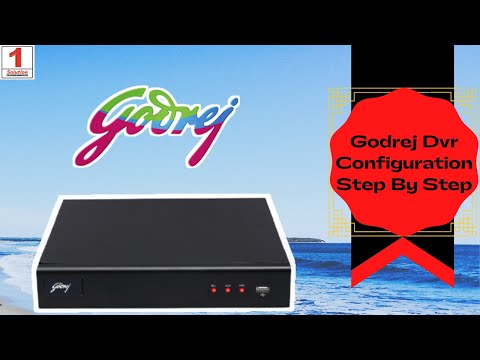 Godrej 4 Channel DVR Model No-STE-UR4S1-1080P for Video Recording