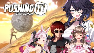 start- cute cats in the intro though - 【Pushing It! With Sisyphus】登れ..老人会...ッ!!【兎鞠まり/天開司/桜ころみん/kson】
