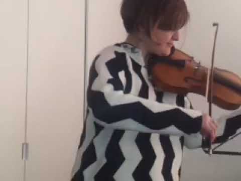 Bach Prelude from the E-Major Partita by Malwina Aram Sosnowski