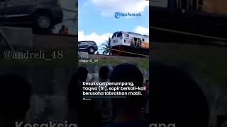 Mengejutkan! Ini Kesaksian Penumpang Fortuner yang Masuk Perlintasan Kereta, Sopir Positif Narkoba