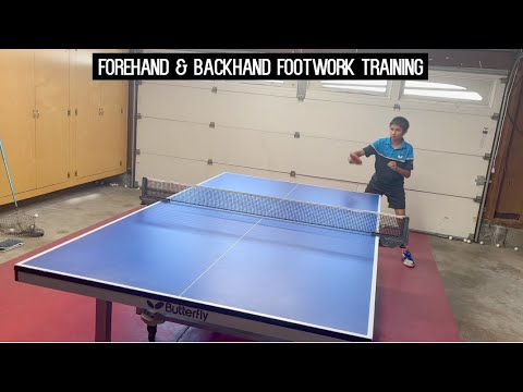 Butterfly Training Tips with Kef Noorani - Forehand & Backhand Footwork Training