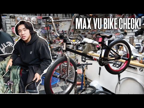 Max Vu Cult Crew x Shadow Conspiracy BMX Bike Build!
