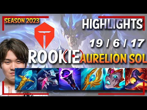 TES Rookie AURELION SOL vs AHRI - HIGHLIGHTS - KR Ranked
