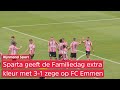 SPARTA wint van FC EMMEN en start vol VERTROUWEN aan EREDIVISIE | Bekijk hier de samenvatting