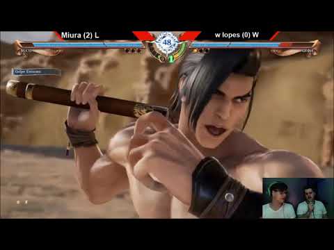 First Brazilian Soul Calibur VI Championship (Grand Finals) - Miura (Maxi) vs W-Lopes (Ivy)