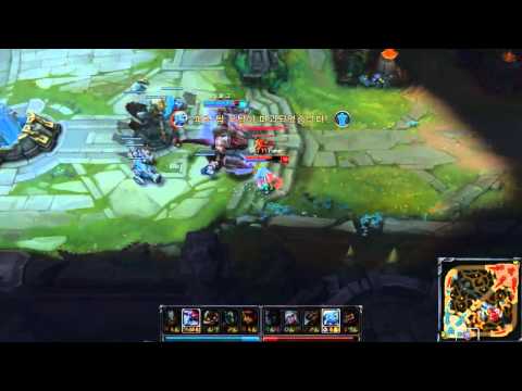 Faker tiny Fizz vs huge monster Cho'gath