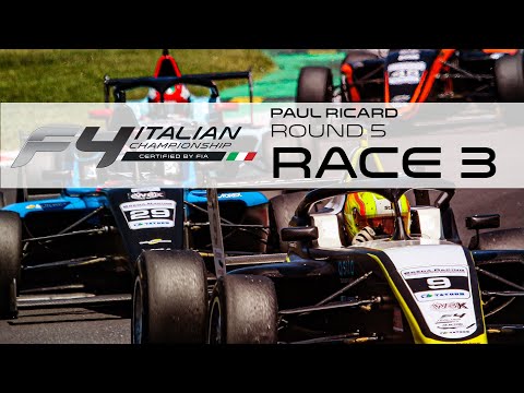 Italian F4 Championship certified by FIA - Paul Ricard Circuit round 5 - Race 3