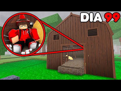 SOBREVIVI 100 DIAS NO CELEIRO DO 99 NOITES NA FLORESTA