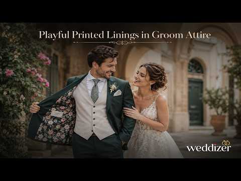 Playful Printed Suit Linings Every Modern Groom Needs in 2026!
