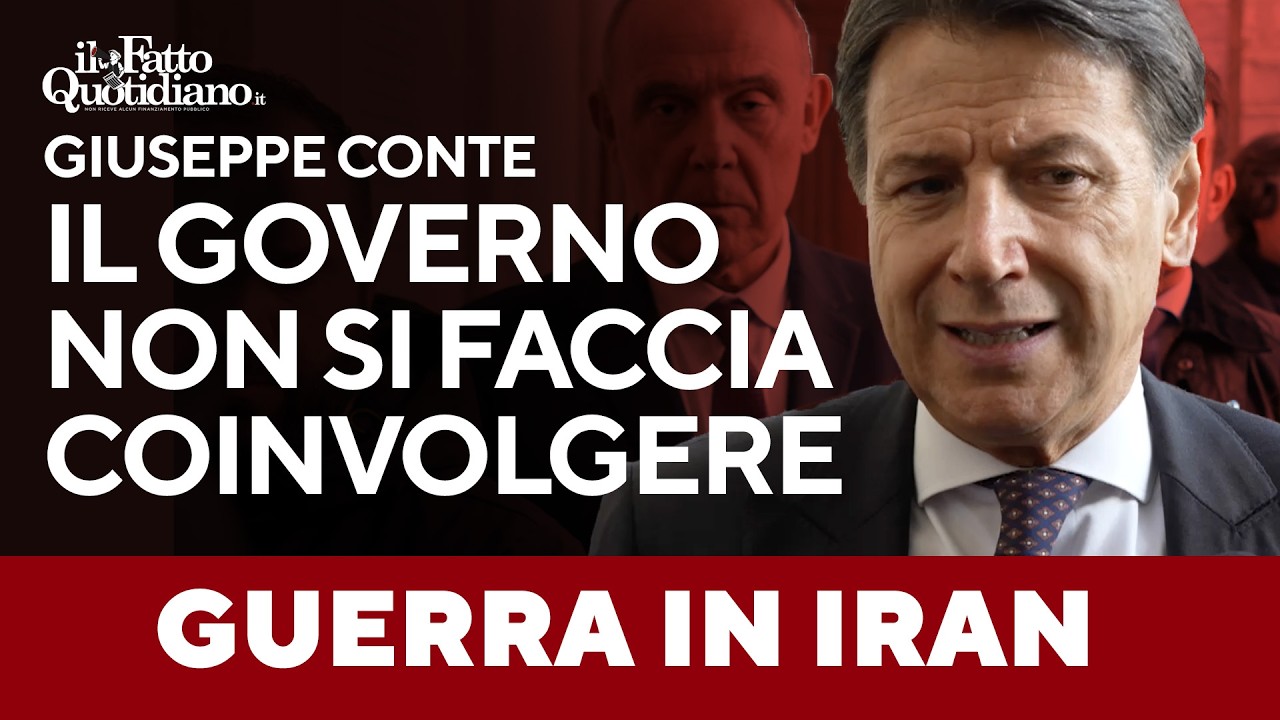 Giuseppe Conte: "Il governo non si faccia coinvolgere nella guerra". Poi l'affondo sul referendum