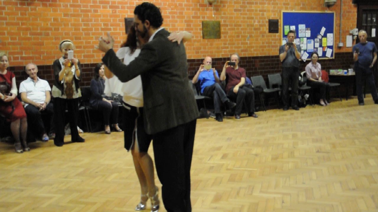 Alexandra Wood & Guillermo Torrens demonstrate rhythmical patterns for dancing to Canaro