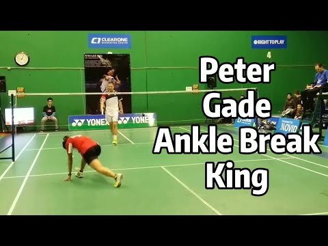 Peter Gade MASTERCLASS | Peter Gade vs Female Player Exhibition Match | Badminton Trick Shots