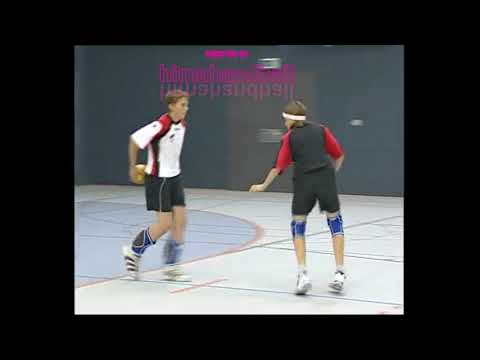 Individual defense of handball German school