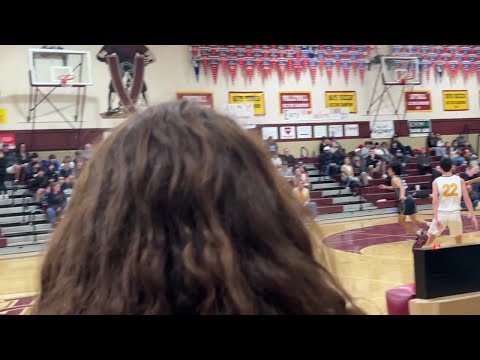 Video: Jace Lopez just beats the shot clock with a 2-pointer to put the Vintage High boys basketball