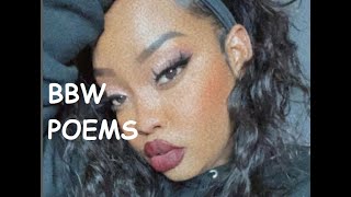 BBW Poem Black Beauty with @iamlondynndream