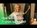 Hoe wordt een T-shirt bedrukt? | Vragen van Kinderen