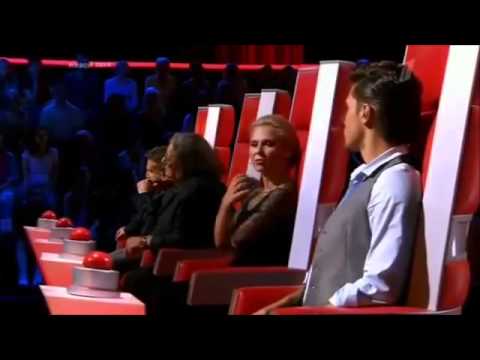 A voz que encantou o The Voice Russo