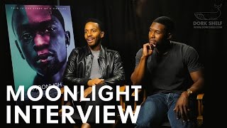 MOONLIGHT: Trevante Rhodes and André Holland Interview video