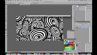 Photoshop CC 2014 : How to create op art pattern in Photoshop tutorial