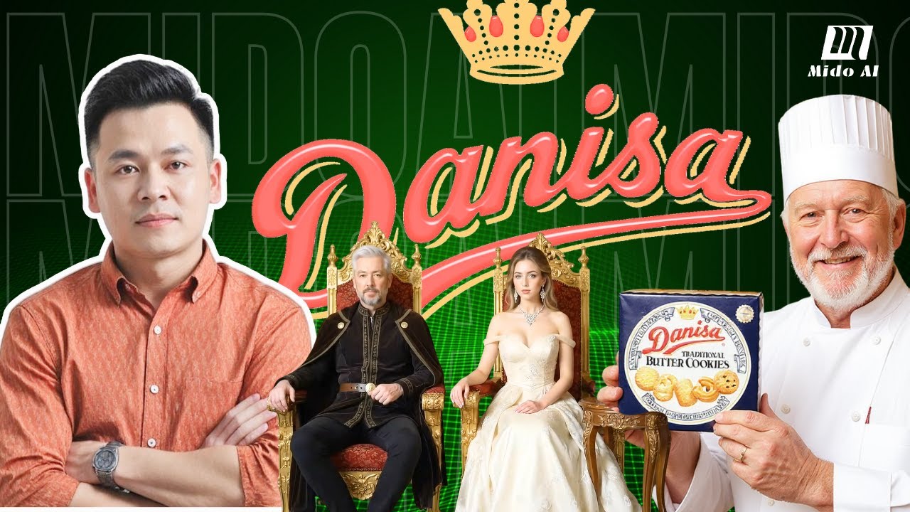 Video AI TVC demo bánh Danisa | Mido AI
