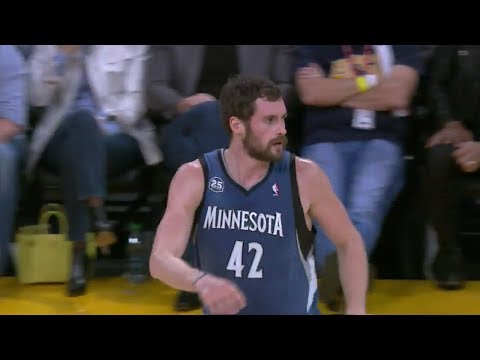 Kevin Love Full Highlights (Huge 1st QTR) at Lakers - 25 Points 13 Rebounds (2013.11.10)