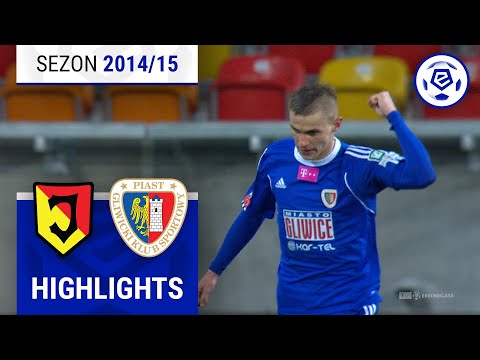 Jagiellonia Białystok - Piast Gliwice 2:1 | SKRÓT | Ekstraklasa 2014/15 | 28. Kolejka