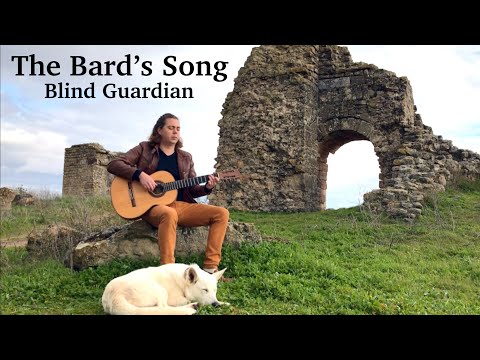 BLIND GUARDIAN - The Bard's Song - Acoustic Classical Guitar Cover by Thomas Zwijsen