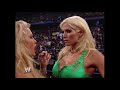Torrie Wilson Sable Hot Kiss WWE SmackDown April 3 2003