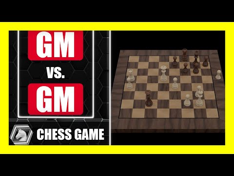 Grandmaster chess game,  Maksim Chigaev (white) vs.  Vladislav Nevednichy (black)