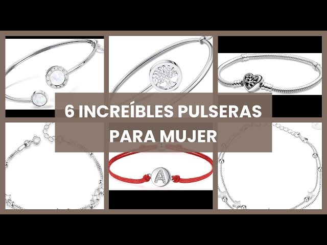 Vídeo relacionado con JEYORZY 6 Pcs Pulsera Mujer Acero Inoxidable, Pulseras Cadena de Pulsera Ajustable Apilables Pulseras de Plata, Cadena para Mujer