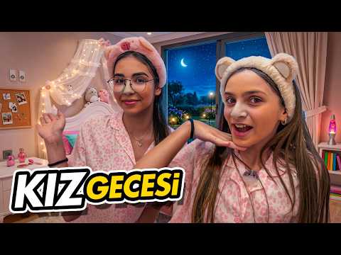 KIZ GECESİ (GIRLS NIGHT) YAPTIK ! GECE VLOG