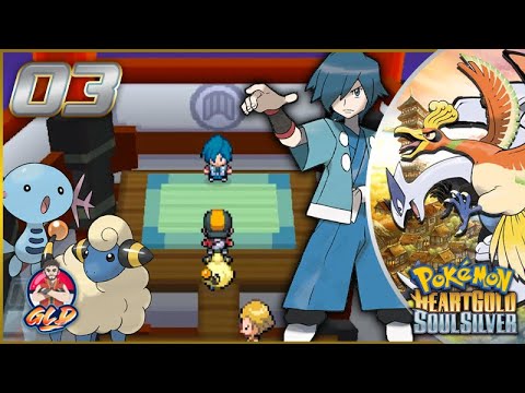 Pokemon Heart Gold / Soul Silver Walkthrough (2023) Part 3: Gym Battle #1 Falkner!