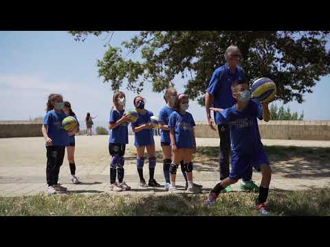 Il VolleyS3 al parco con Andrea Lucchetta