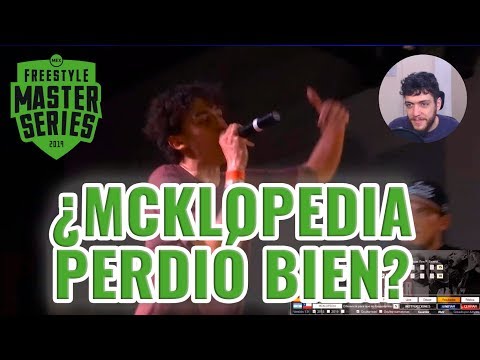 ¿MCKLOPEDIA PERDIÓ BIEN CONTRA RAPDER? - FMS MÉXICO 2019 JORNADA 2