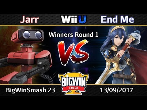 BigWinSmash 23 - Winners Round 1 - Jarr (R.O.B.) v End Me (Lucina)