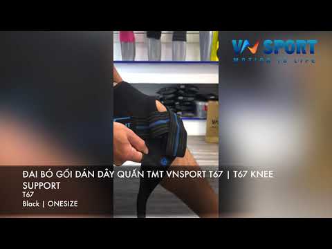 Đai Bó Gối Thể Thao Dây Quấn TMT VNSPORT T67 | Knee Supports T67
