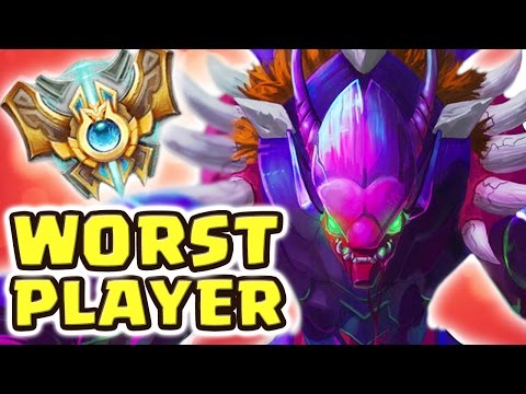 I AM LITERALLY THE WORST PLAYER EVER | CHALLENGER GAME (KHA'ZIX JUNGLE) - Nightblue3