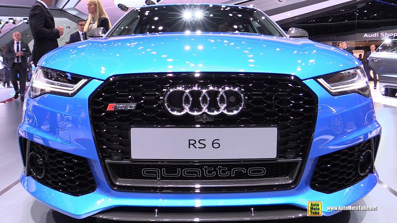 2016 Audi RS6 Avant - Exterior and Interior Walkaround - 2015 Frankfurt Motor Show