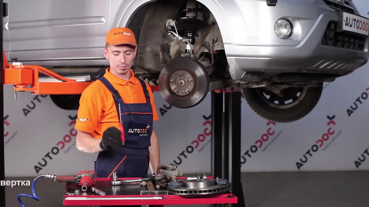 Как се сменят предни спирачни дискове на Honda CR-V II – Ръководство за смяна