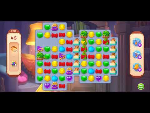 Playrix Homescapes Gameplay Walkthrough Level 8916