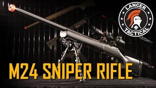 Download lagu Metal Airsoft Sniper Rifle 110 Lancer Tactical M24... mp3