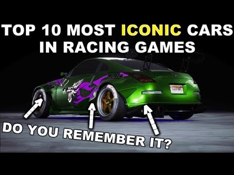 Top 10 Most Iconic Cars in racing games