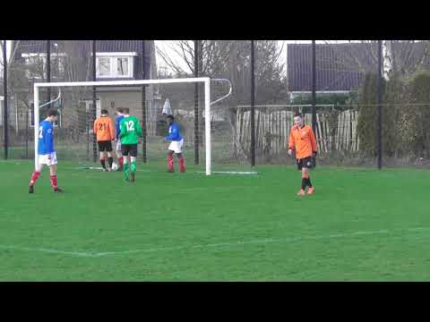 18 jan 2020 VV De Meern JO19-1 - BFC JO19-1 vriendsch 6-0, Doelpunt Ayoub, assist Badr (4-0)