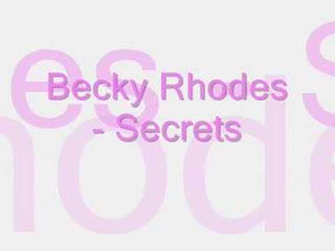 Becky Rhodes - Secrets